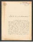k.k. naturhistorisches Hofmuseum, Intendanzakten 1885-1896 (Hauer), Aktenzahl Z.6/1890, Seite 1